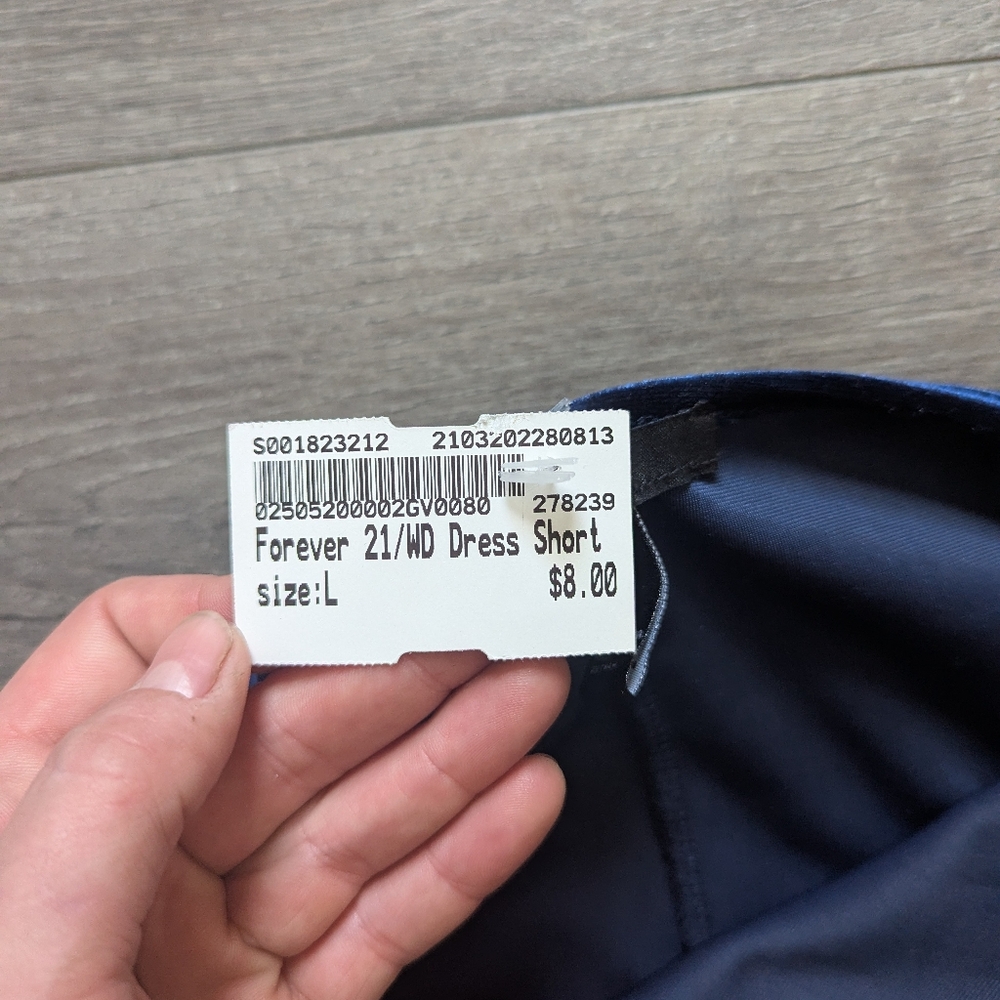 Forever 21 Blue Asymmetrical Cut Out Dress - Picture 3 of 4